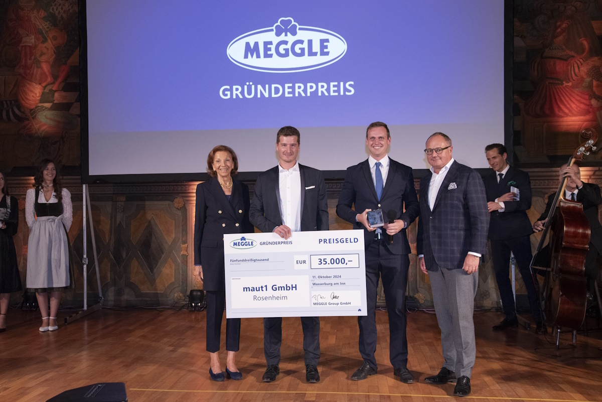 maut1.de wint de MEGGLE Founder Award.